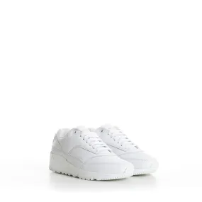 Women's White 'Bump' Low-top Sneakers - Smooth Leather